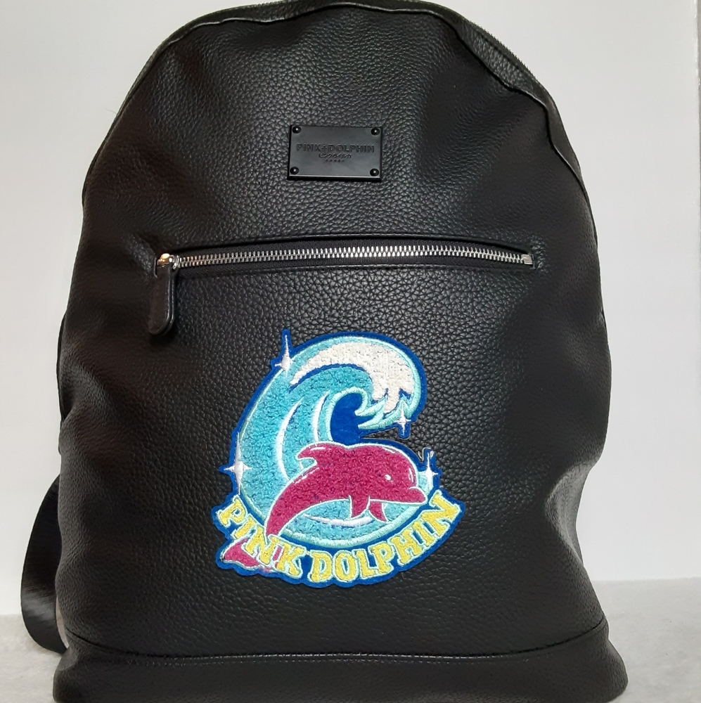 Pink dolphin backpack
